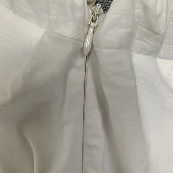 🔥🥰🔥🥰 Brunello Cucinelli one shoulder ivory gown size M - Picture 12 of 16